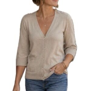 NWT. Melrose Chic Tank, Cotton ,V-Neck Cardigan. Women's Size Small.